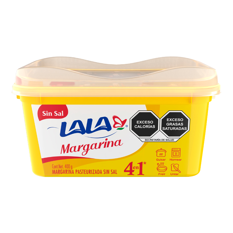 Mantequilla sólida sin sal, Lala